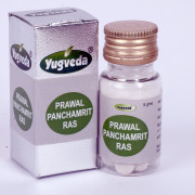 PRAVAL PANCHAMRIT RAS 5GM YUGVEDA