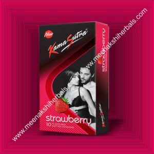 KAMASUTRA CONDOM STRAWBERRY FLAVOUR 10'S