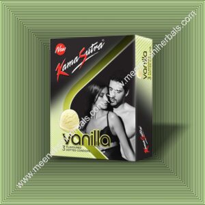 KAMASUTRA CONDOM VANILLA FLAVOUR 3'S