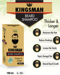 KINGSMAN BEARD SHAMPOO 100ML VRT HERBAL - Image 2