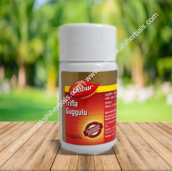TRIPHALA GUGGULU 40TABLET DABUR
