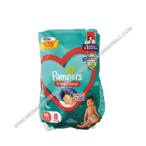 PAMPERS DIAPERS MEDIUM SIZE 8 Pieces