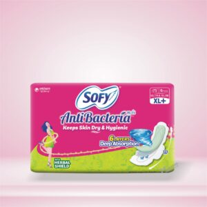 SOFY ANTIBACTERIA ULTRA SLIM SANITARY PADS 6 Pieces