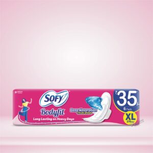 SOFY BODYFIT SANITARY PADS 6 Pieces