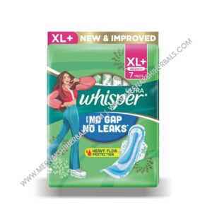 WHISPER ULTRA XL+ SANITARY PADS 7 Pieces