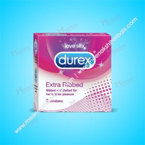 DUREX EXTRA RIBBED CONDOM 3 Pieces