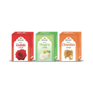 GREEN ATTAR 2MLx3 Pieces GANDHI