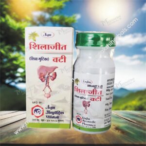 SHILAJIT VATI (SHIVA GUTIKA) 40TABLET UNJHA