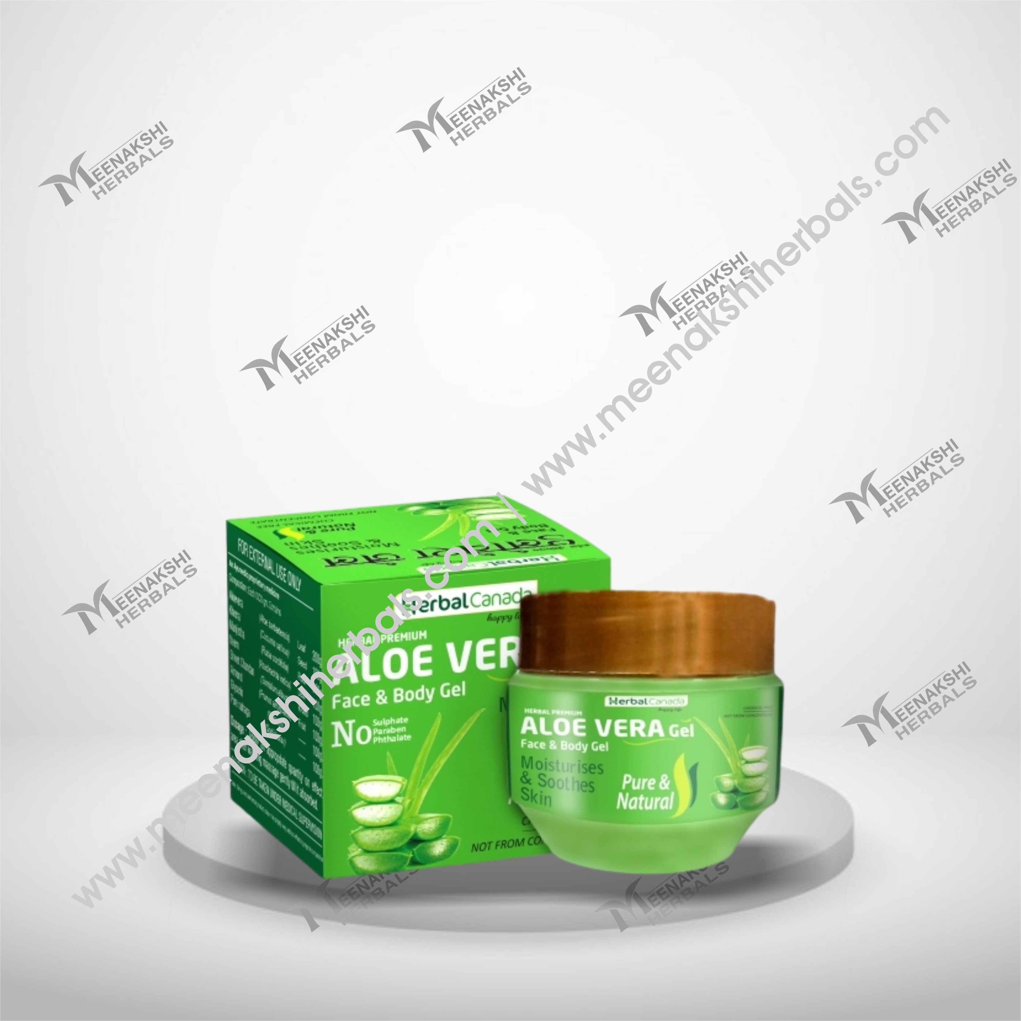 ALOE VERA FACE & BODY GEL 100GM HERBAL CANADA