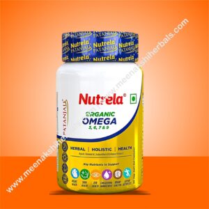 NUTRELA ORGANIC OMEGA 3,6,7 & 9 CAPSULES 60'S PATANJALI