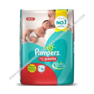 PAMPERS DIAPERS NEW BABY 10 Pieces