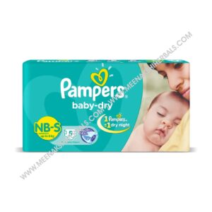 PAMPERS DIAPERS NEW BORN (NB-S) 5 Pieces