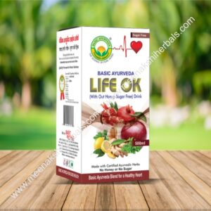 LIFE OK (SUGAR FREE) DRINK 500ML BASIC AYURVEDA
