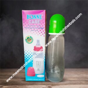 BONNE CARE POLYPROPYLENE FEEDER 250ML WITH LIQUID SILICONE NIPPLE