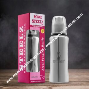 BONNE STEEL FEEDING BOTTLE 250ML
