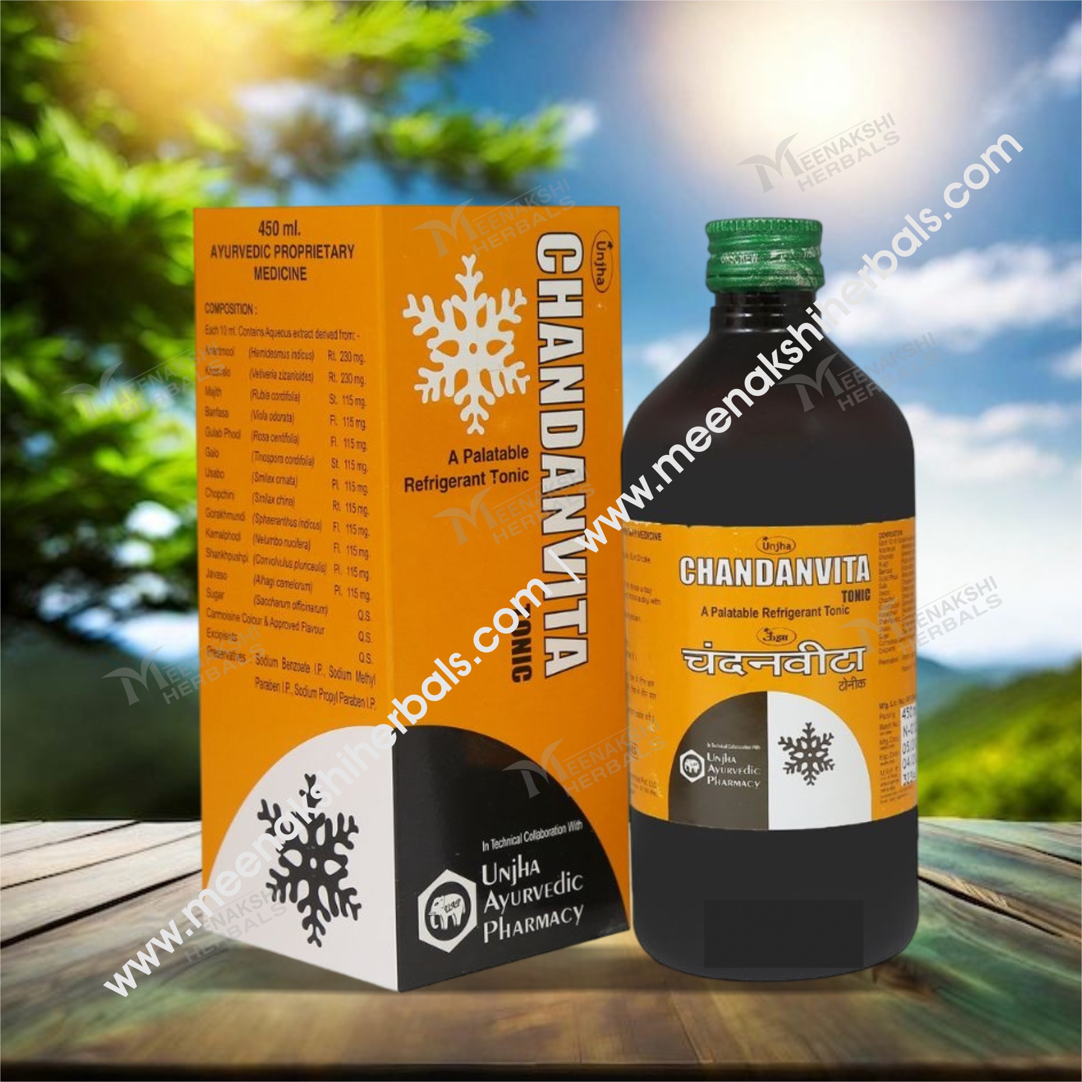 CHANDANVITA TONIC 450ML UNJHA