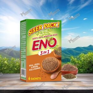 ENO 3IN1 REAL JEERA,AJWAIN,KALA NAMAK 5GMx6 SACHETS