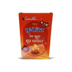 SUGANDHIT DEV POOJAN DHUP POWDER 100GM GANDHI