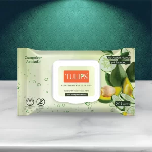TULIPS BABY WET WIPES 30'S