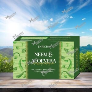 ENRICH+ NEEM & ALOEVERA SOAP 75GM
