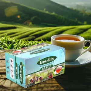 KROSS-BREW DETOX HERBAL GREEN TEA 25 Tea Bags