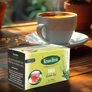 KROSS-BREW TULSI GREEN TEA 25 Tea Bags