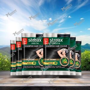 STREAX INSTA SHAMPOO HAIR COLOUR 6 Pieces