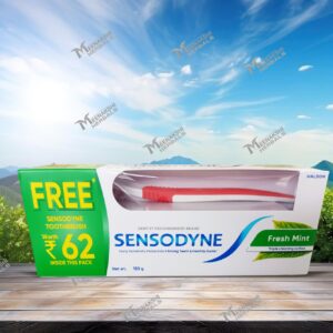 SENSODYNE FRESH MINT 150GM + BRUSH