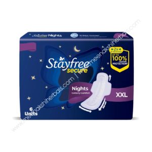 STAYFREE SECURE NIGHTS XXL SANITARY PADS 6 Pieces