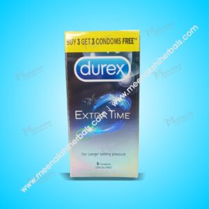 DUREX EXTRA TIME CONDOM 3+3 Pieces