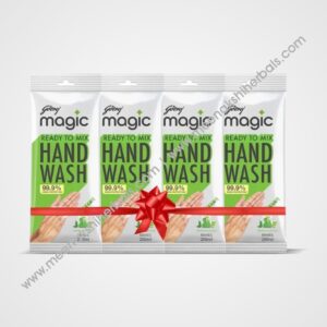 GODREJ MAGIC READY TO MIX HAND WASH 9GMx4 Pieces