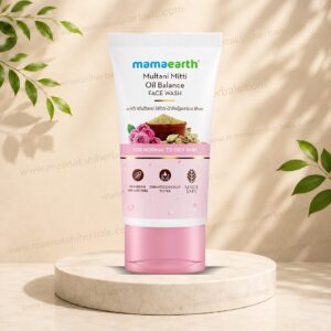 MULTANI MITTI OIL BALANCE FACE WASH 100ML MAMAEARTH