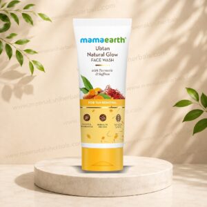 UBTAN NATURAL GLOW FACE WASH 100ML MAMAEARTH